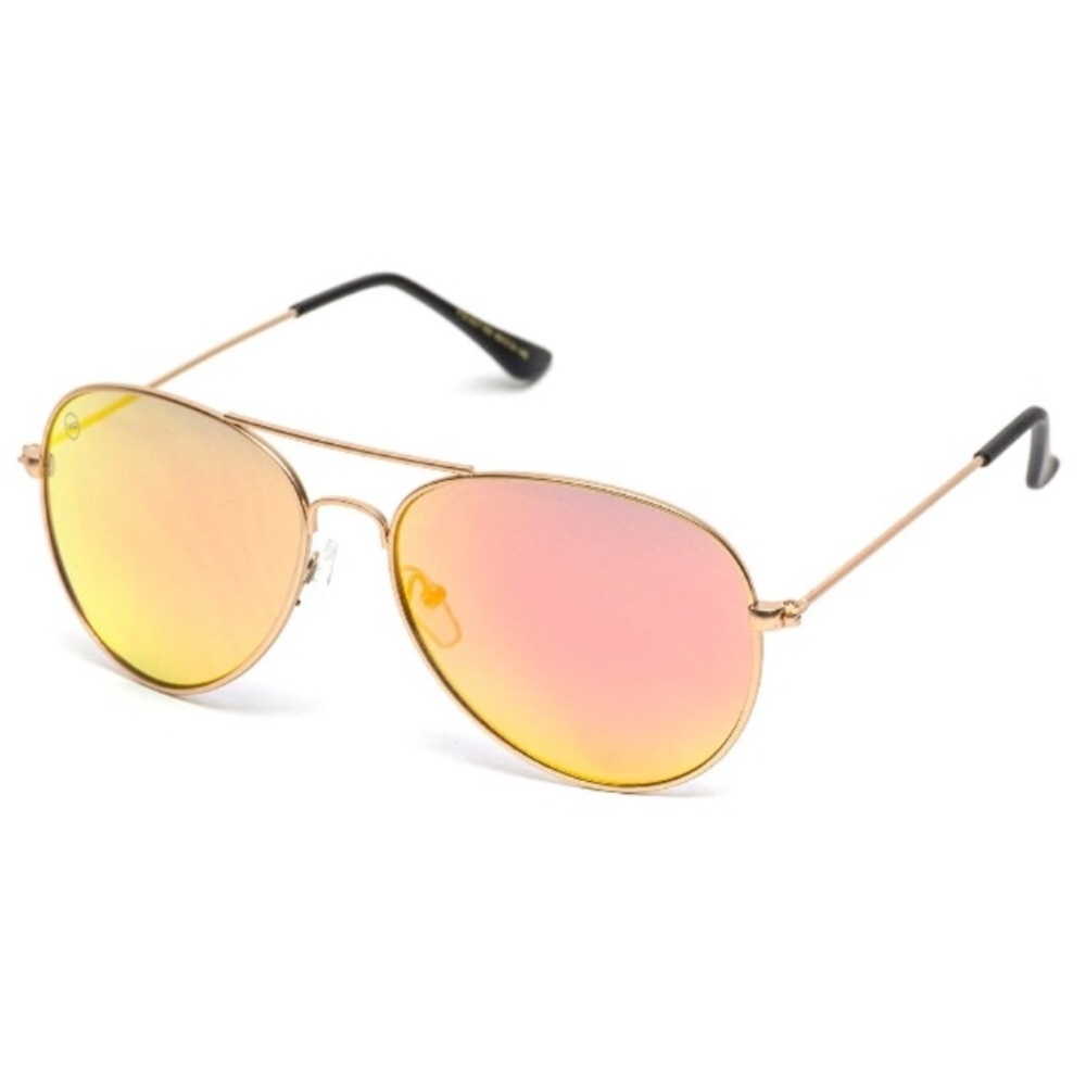 ๐ฅ Mirrored Flame Lens Classic Aviator Sunglasses - Picture 4 of 4
